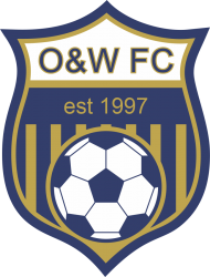 Oadby and Wigston girls Fc badge